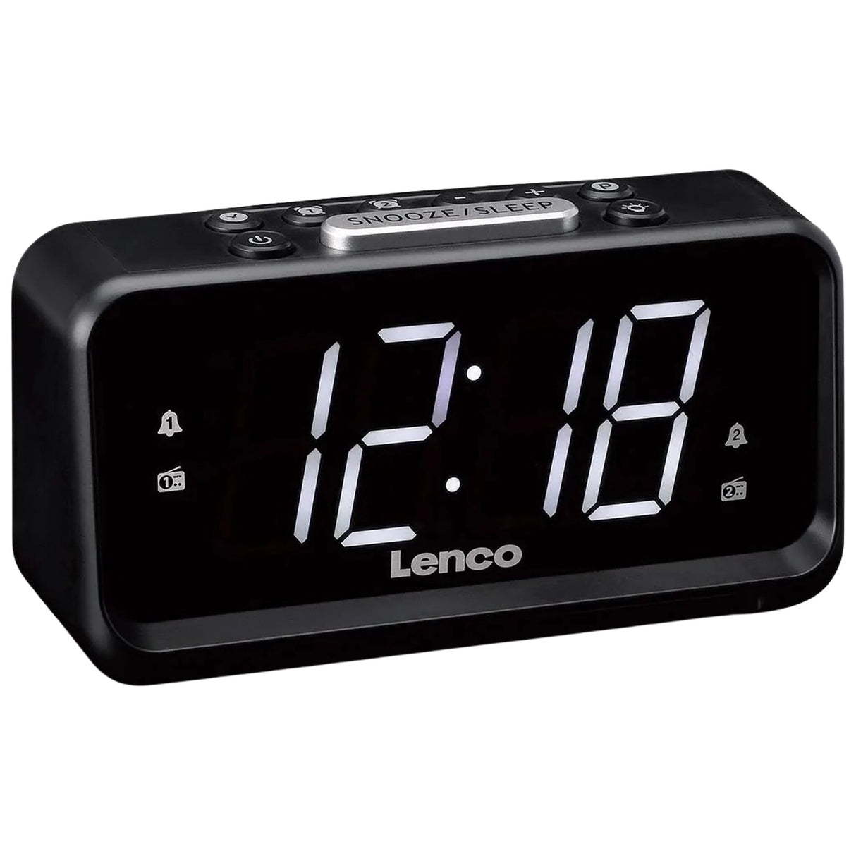FM/UKW Radiowecker. Lenco CR-28BK