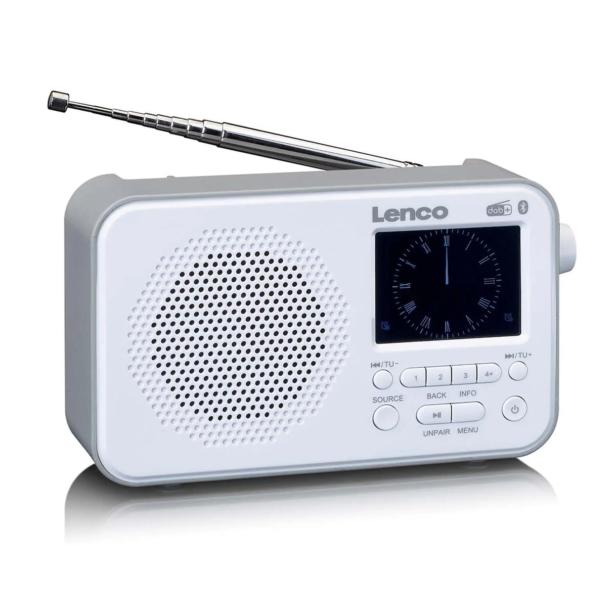 Lenco PDR-036WH - DAB+/FM-Radio mit Bluetooth®
