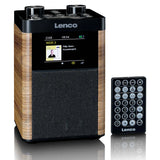 Lenco PDR-060WD. Tragbares DAB+ Radio mit Bluetooth,