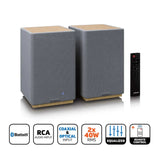 Lenco SPB-241WDGY Bluetooth-Stereo-Lautsprecher