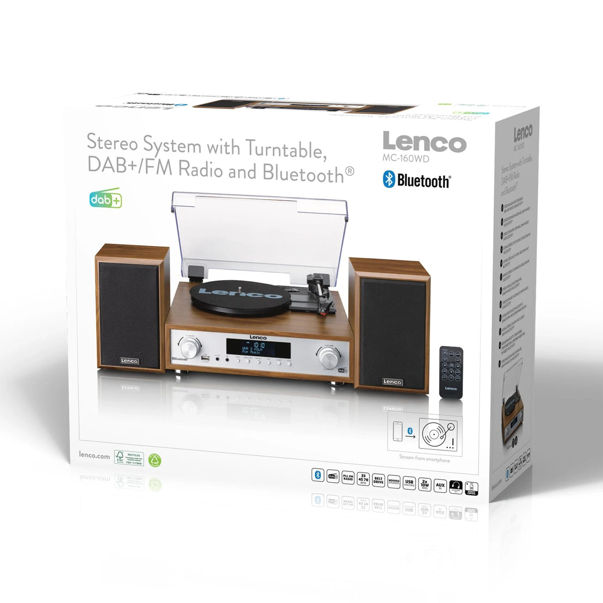 Lenco MC-160WD HiFi-Stereoanlage