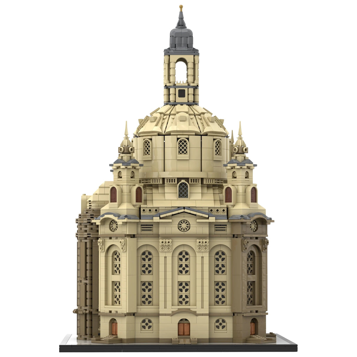 Frauenkirche Dresden. BRIXIES Plus Klemmbaustein-Modell