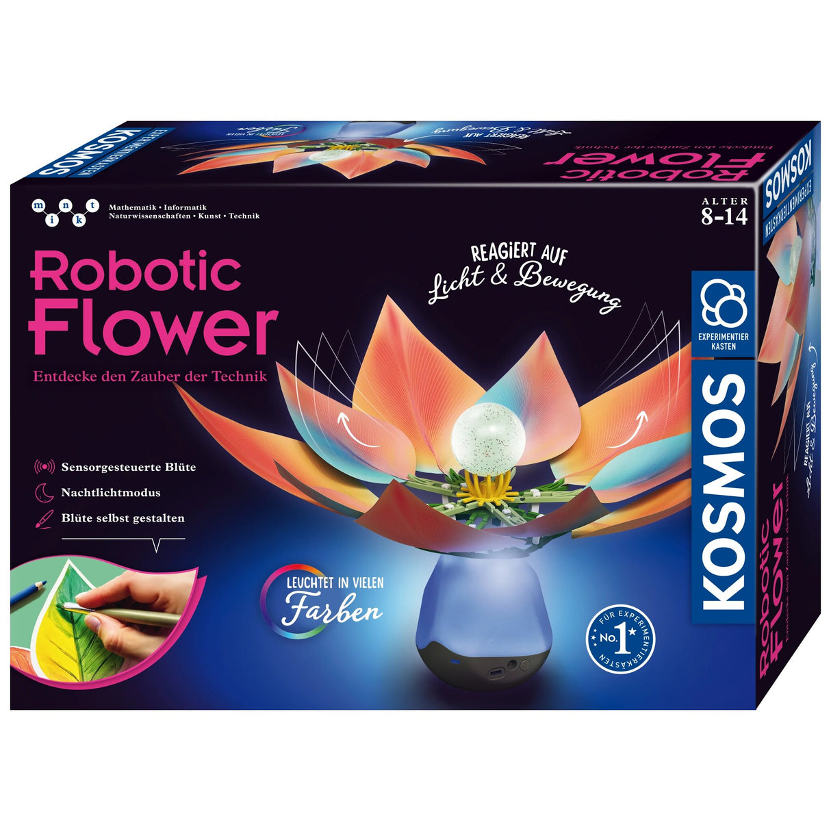 Robotic Flower: KOSMOS Experimentierkasten