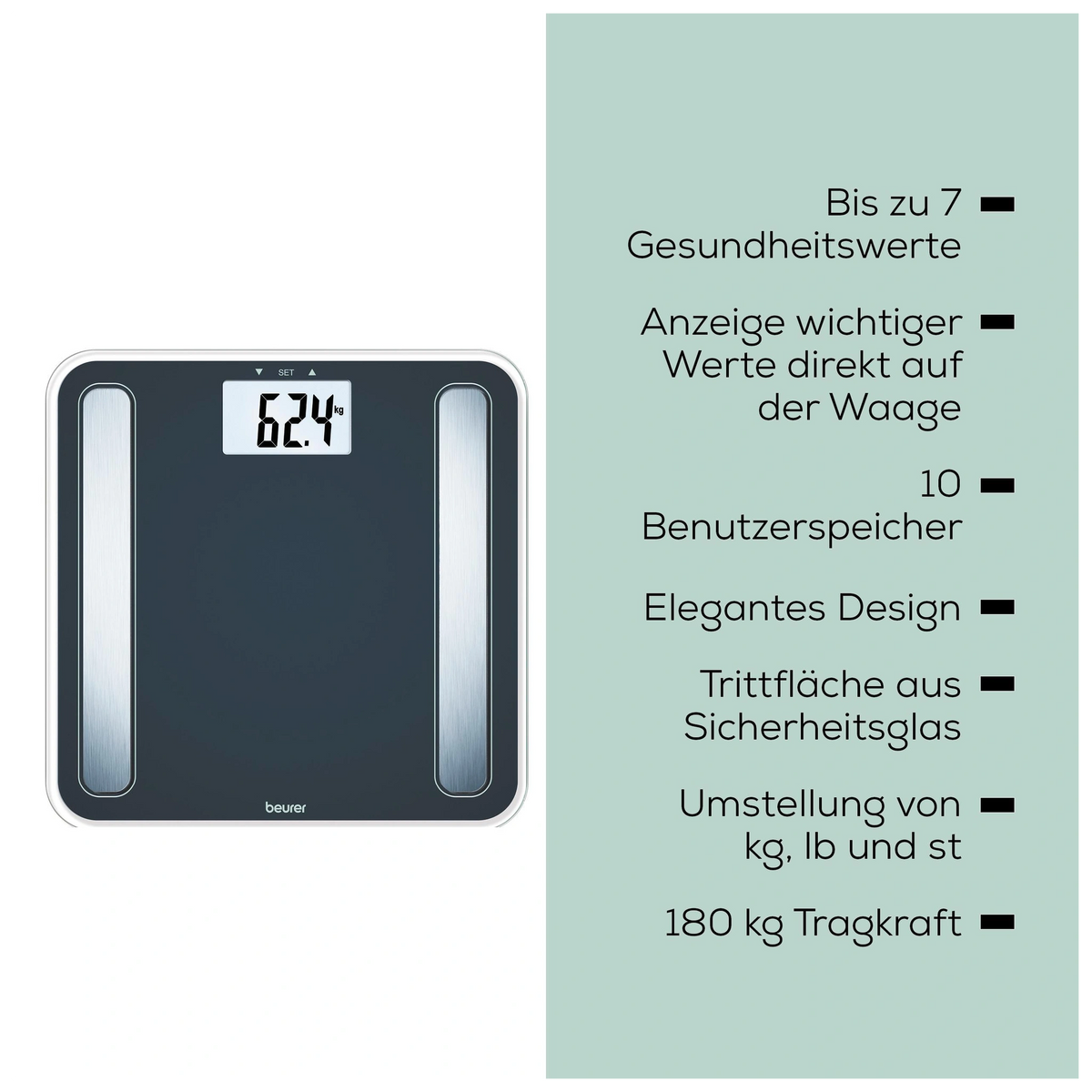 Beurer BF 183 Diagnosewaage LE 2026