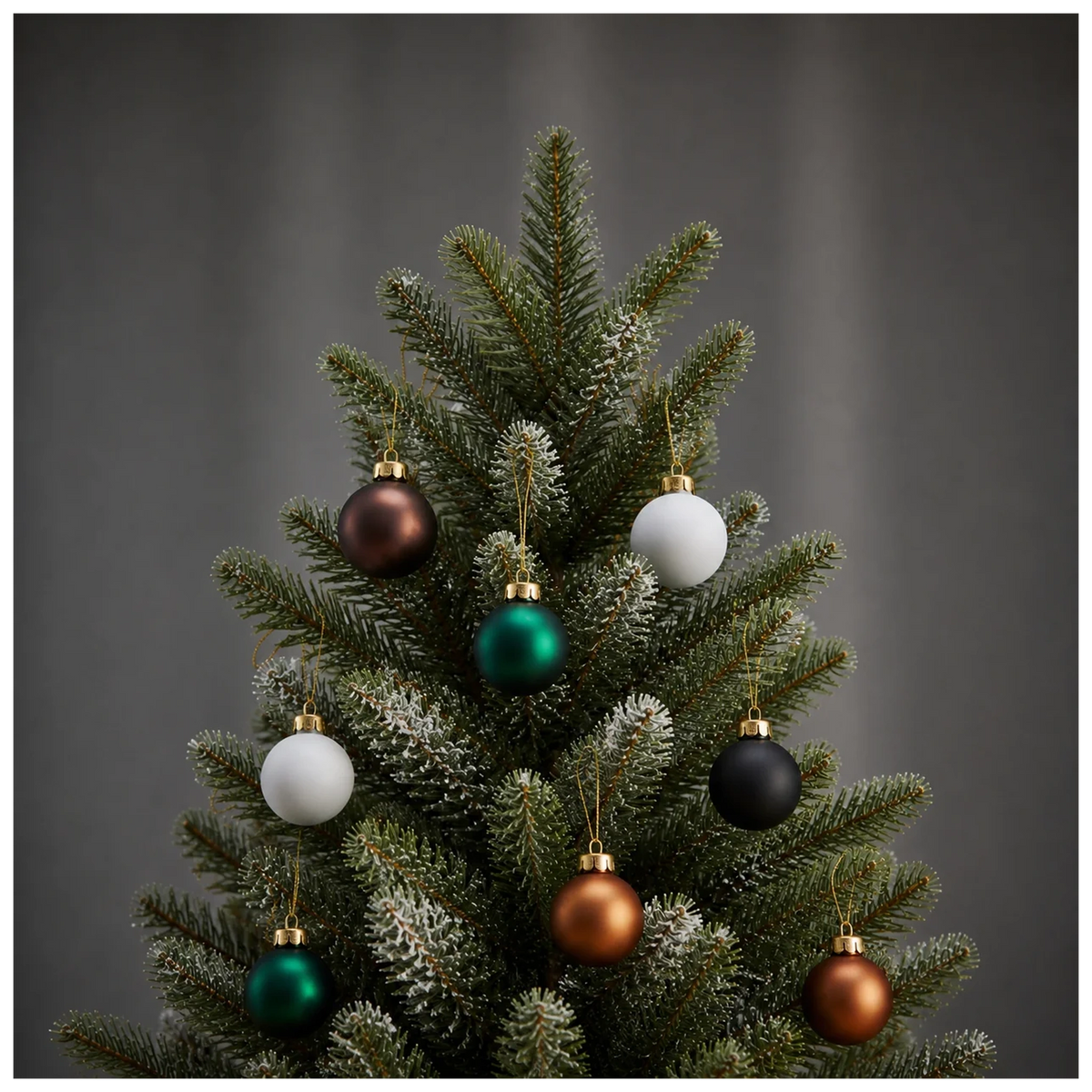 NORDKAP Weihnachtskugeln 12er Set