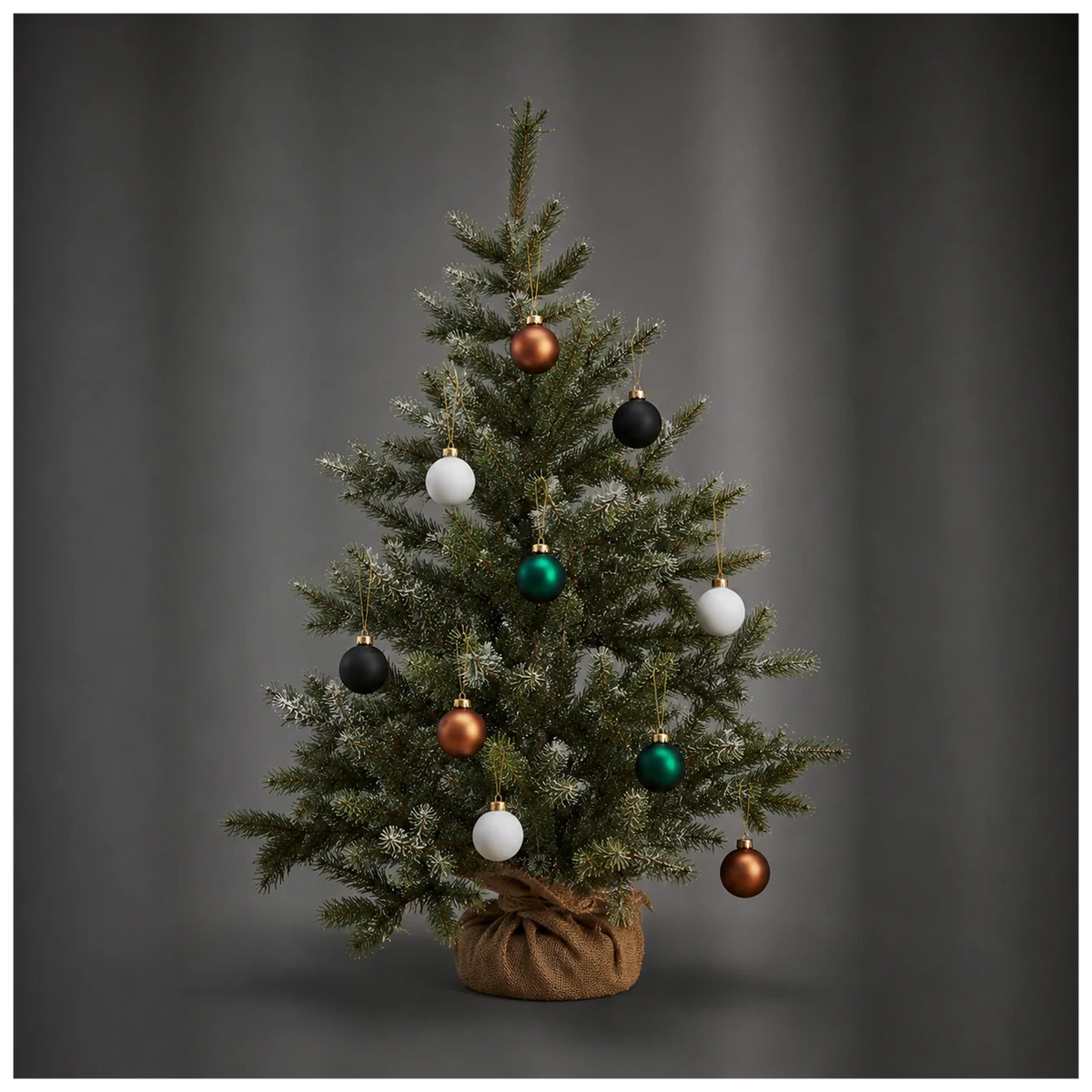 NORDKAP Weihnachtskugeln 12er Set