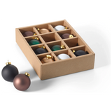 NORDKAP Weihnachtskugeln 12er Set
