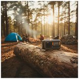 Nedis Outdoor- und Notfallradio grau