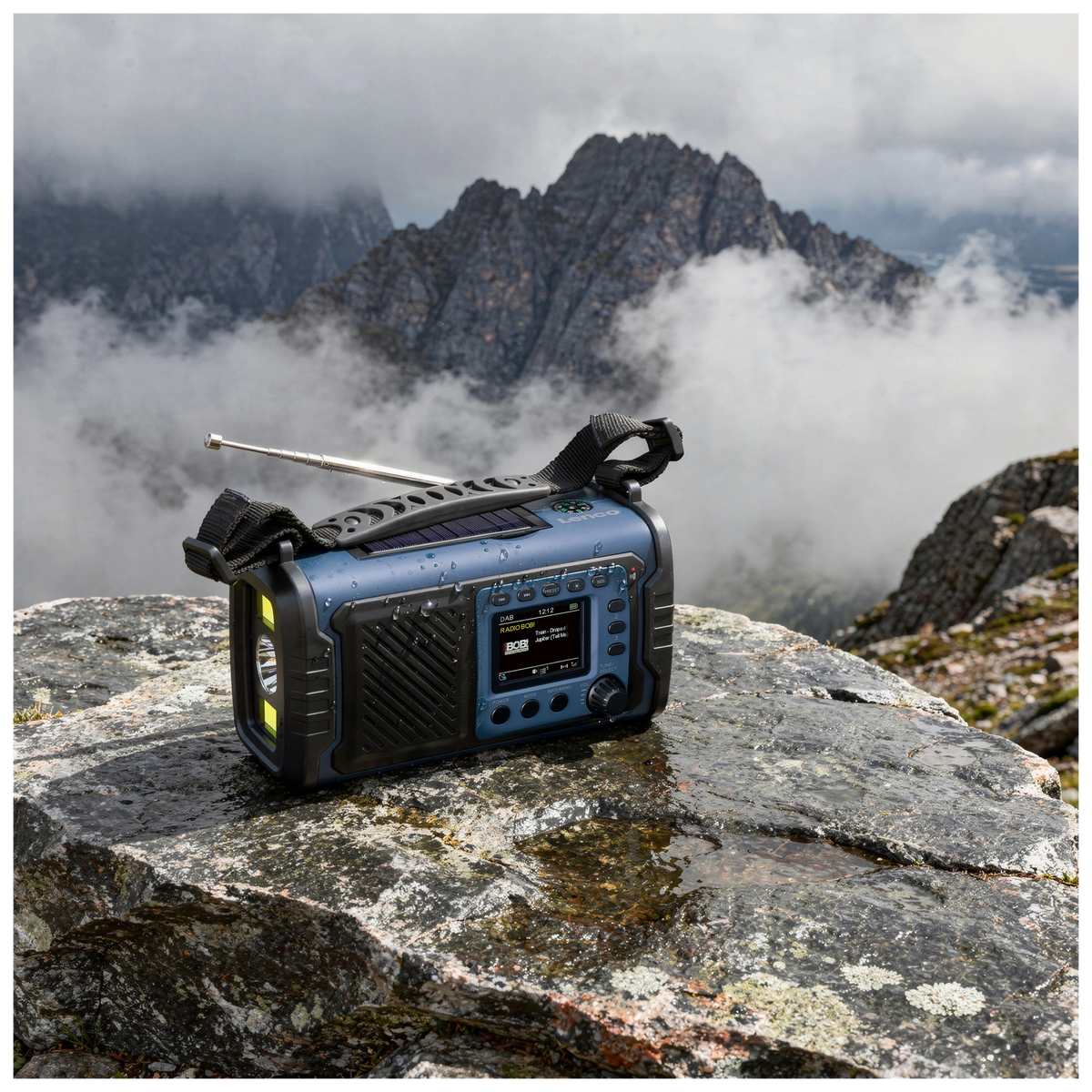 Lenco PDR-255BU Notfall und Outdoor DAB+ Radio