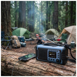 Lenco PDR-255BU Notfall und Outdoor DAB+ Radio