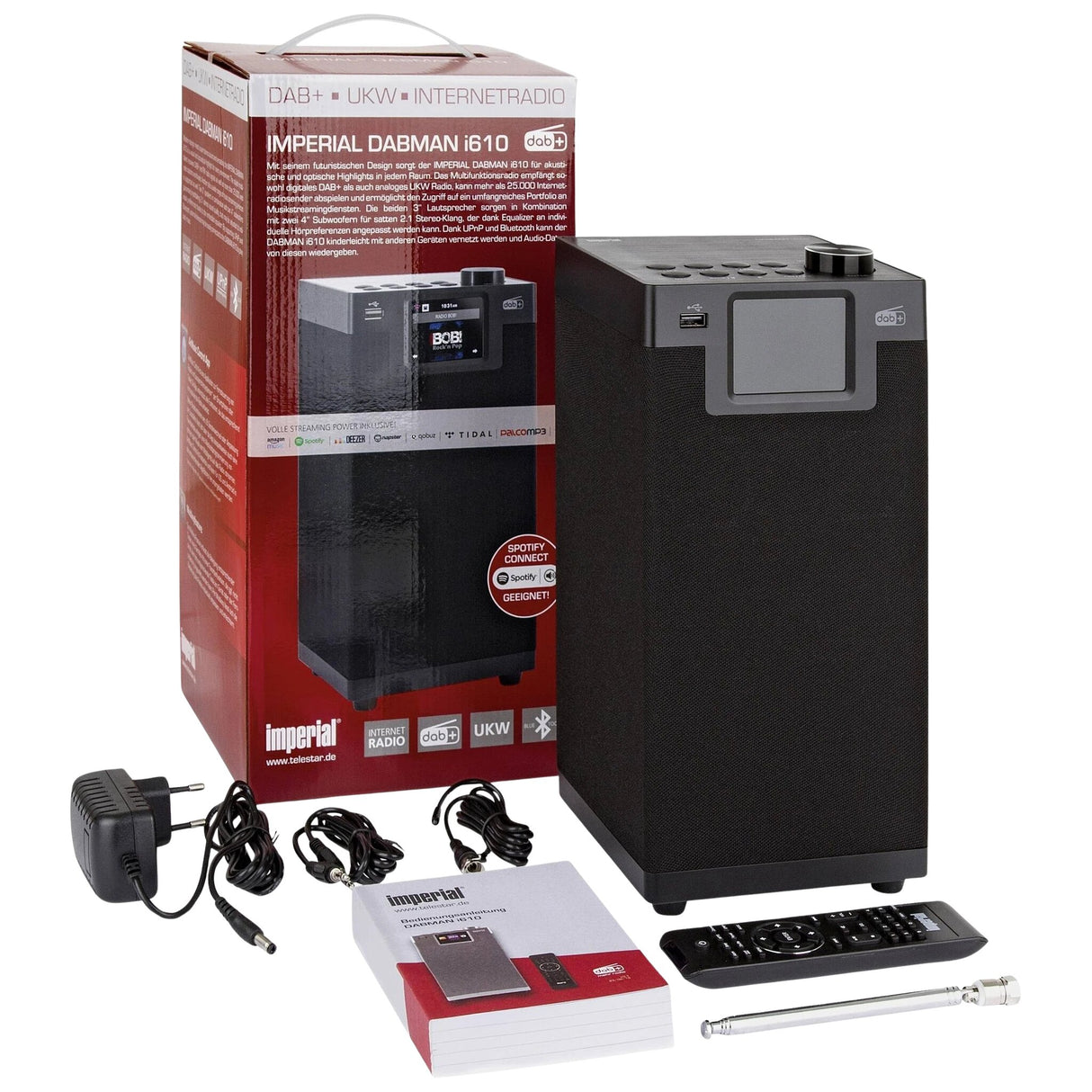 DABMAN i610 Multifunktions-Stereo-Soundsystem