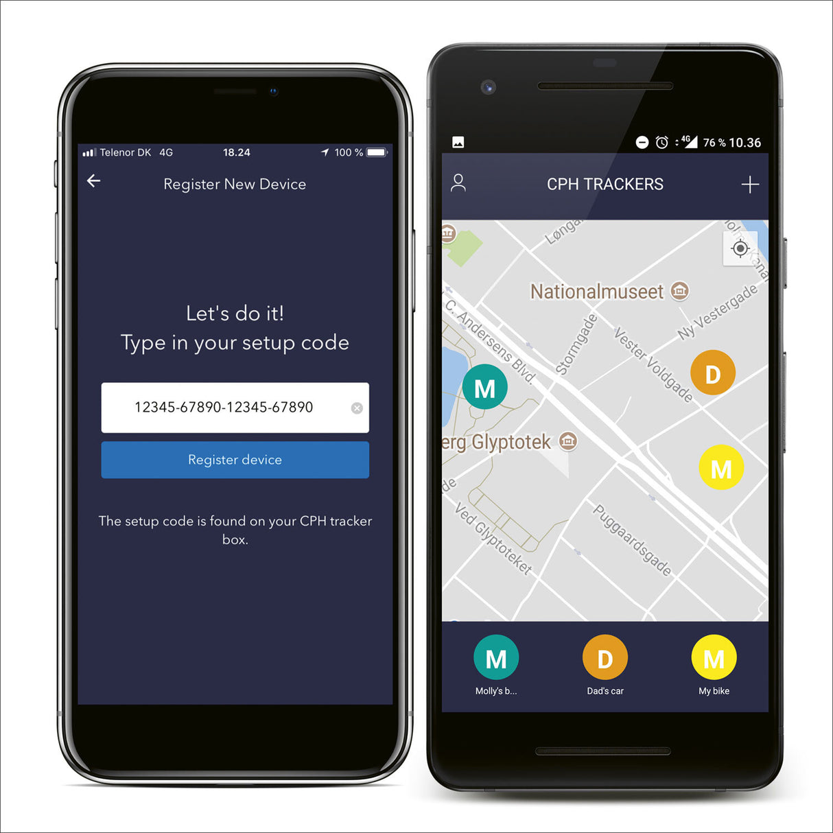 GPS Tracker Cobblestone