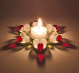 Glasperlen Adventsstern