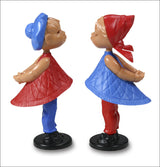 Magnetfiguren-Set: Kusspuppen und Ballerina