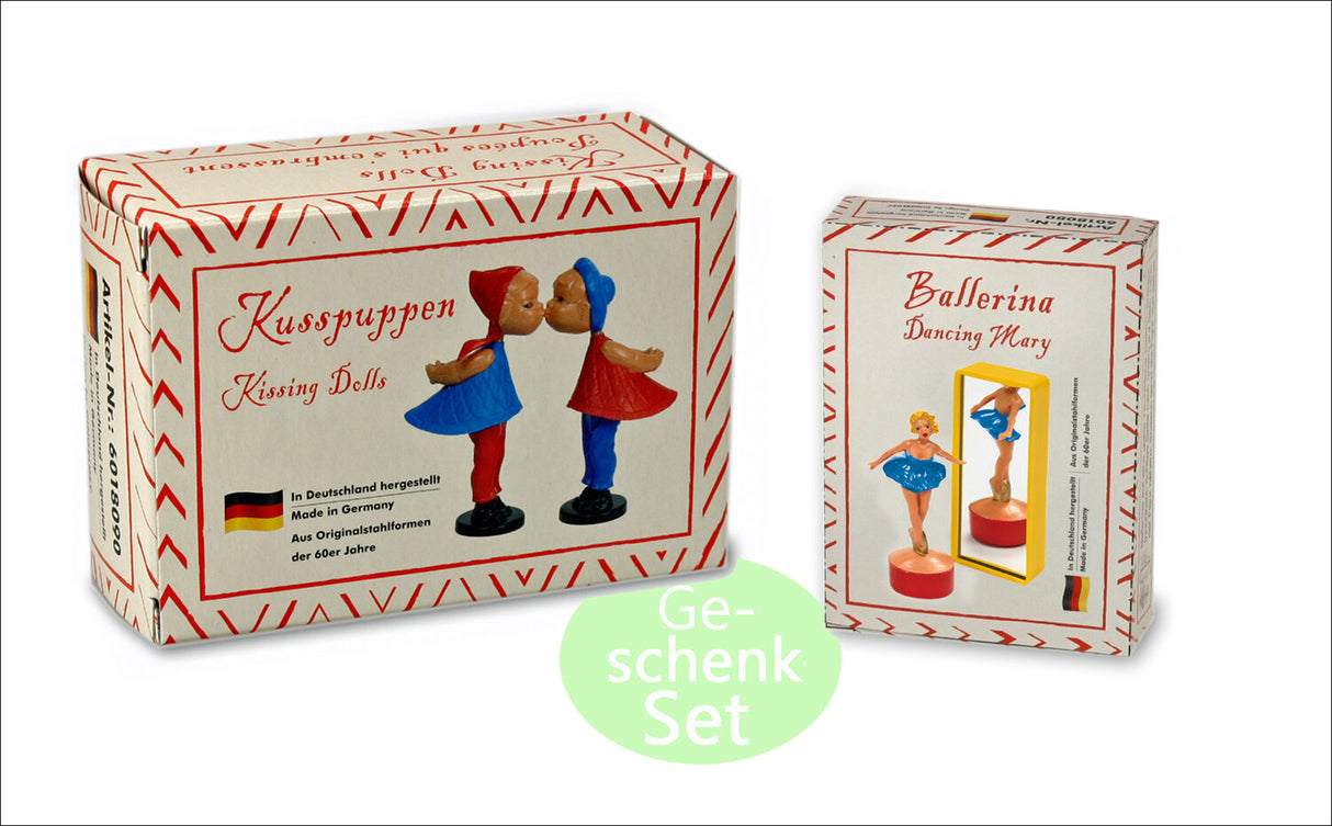 Magnetfiguren-Set: Kusspuppen und Ballerina