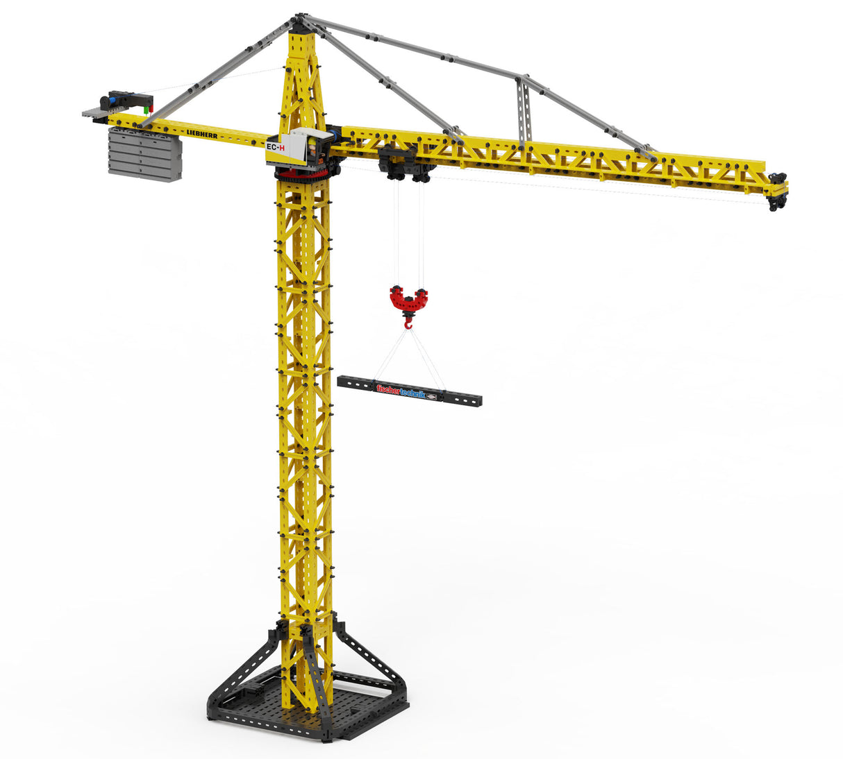 Liebherr High-Top Kran RC. Fischertechnik made in Germany