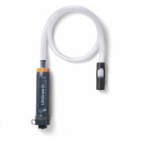 Lifestraw Wasserfilter mit Schlauch und Filtereinheit.