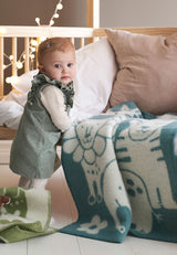 Klippan Picnic Kinderdecke Blau