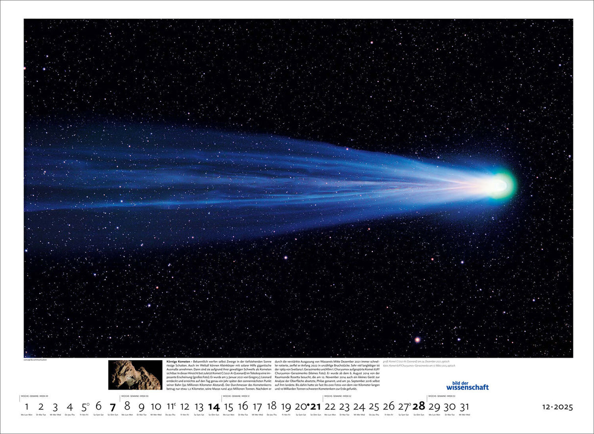 Sternstunden 2025 Wandkalender