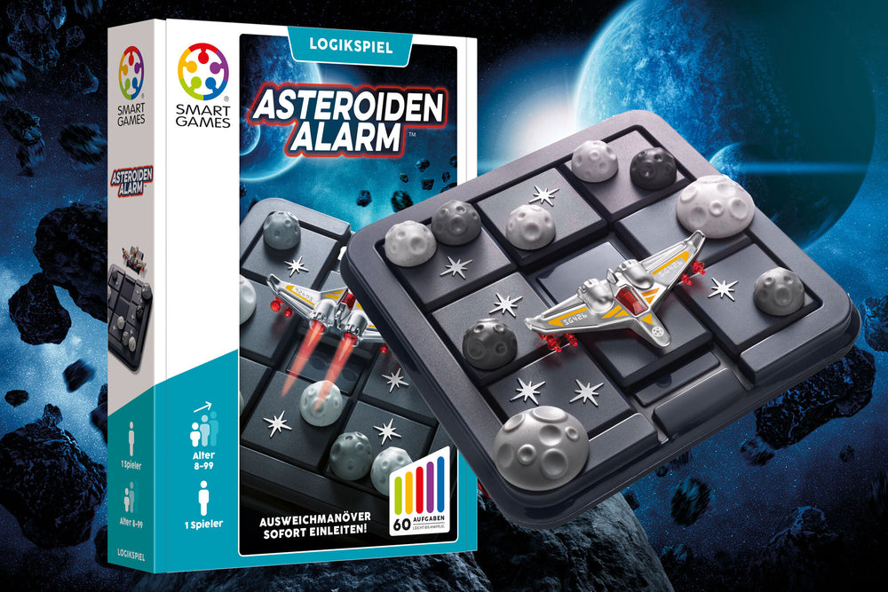 Asteroiden Alarm. Solo-Denkspiel