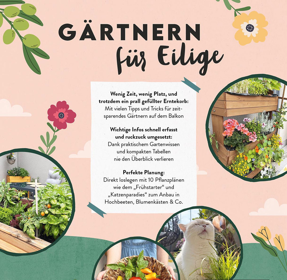 Balkonglück mit wenig Aufwand.