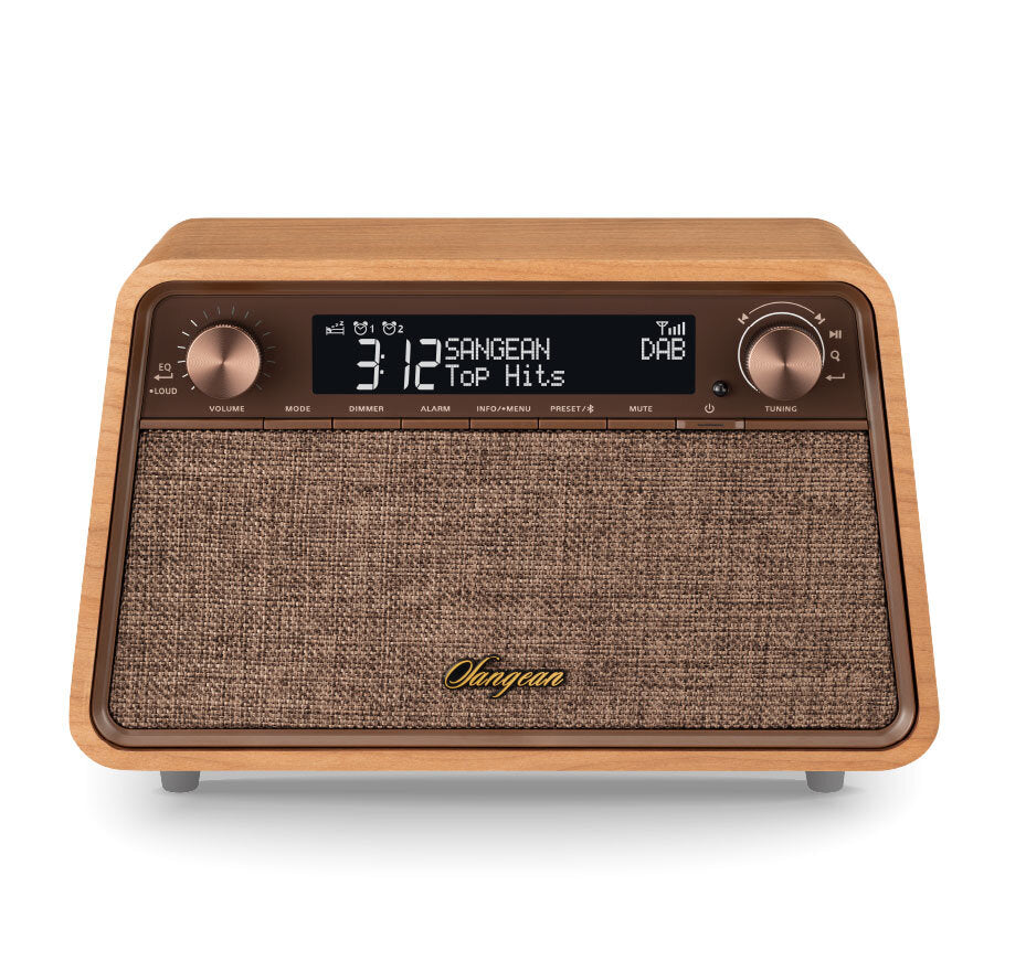 Sangean WR-201D Soundsystem Kirschbaum Natur